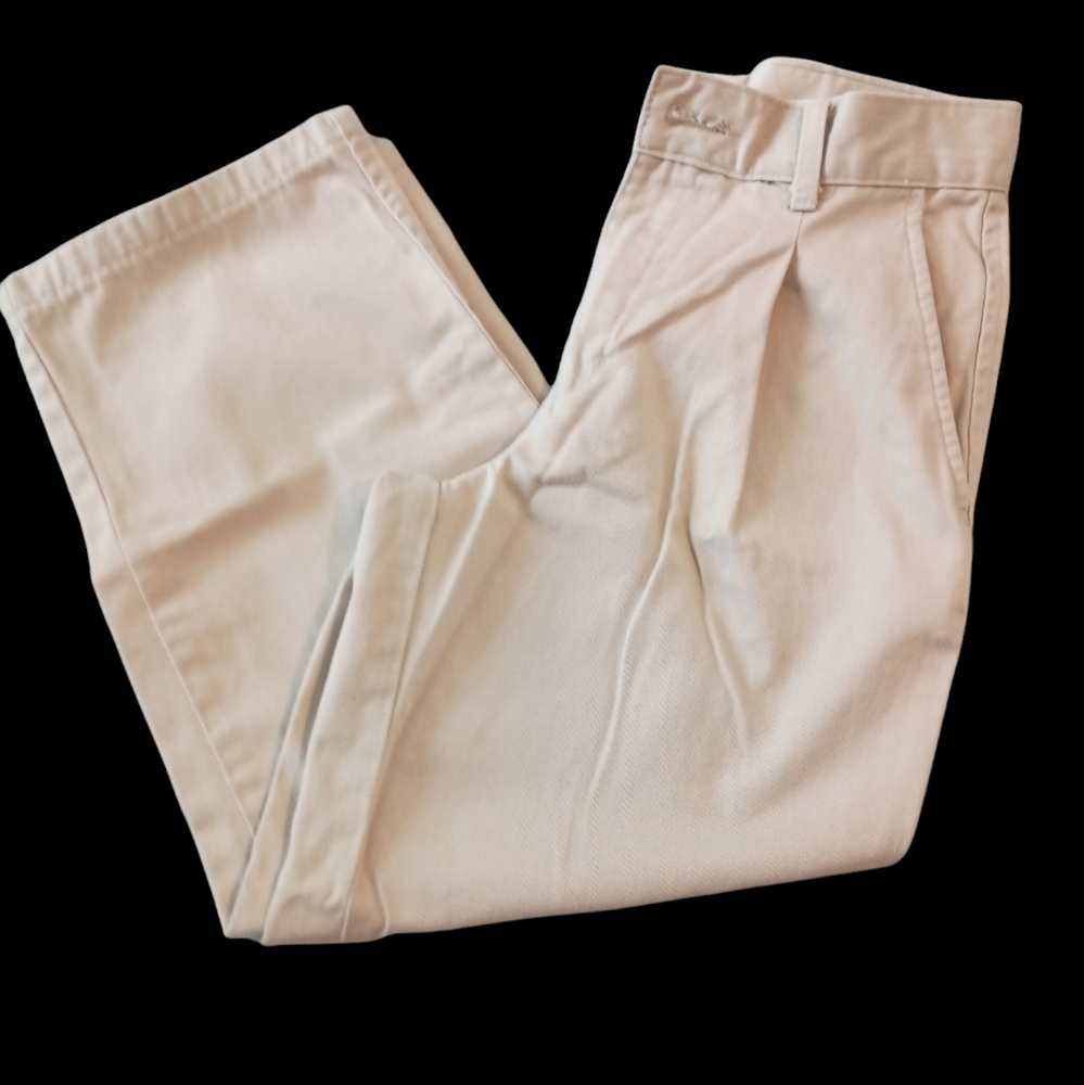 Boys green dog size 8 khaki pants